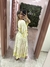 Vestido Longuete com Manga Ampla Verde - comprar online