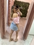 Cropped Lastex Ciganinha Floral Rosa na internet