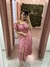 Vestido Boneca Floral Rosa - comprar online
