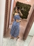 Vestido Boneca Floral Azul na internet