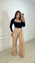 CALÇA BELLA AMARRAÇÃO BEGE