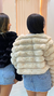 Casaco Puffer Pelinho - Piettra Boutique