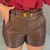 Short Couro Sofisticado - comprar online