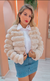 Casaco Puffer Pelinho - comprar online