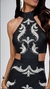 Vestido Em Couro Pu MondaBelle - comprar online