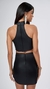 Vestido Em Couro Pu MondaBelle - loja online