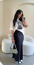 Saia Midi Cetim Seda Tendencia Moda Gringa Luxuosa - Piettra Boutique
