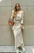 Saia Midi Cetim Seda Tendencia Moda Gringa Luxuosa - comprar online