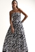 Vestido Lily Belle Zebrado - comprar online