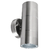 LUMINARIA PARED CILÍNDRO DOBLE SATÍN EXTERIOR PARA GU10