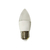 FOCO LED VELA OPALINO 4W 127V 6500K LUZ FRIA BASE E26, GEOPOWER