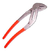Pinza Multifix Cromada - Mango plástico - 305mm - 225CMP - comprar online