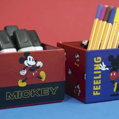 ORGANIZADOR MESA MEDIO MICKEY COM 2 PEÇAS DAC