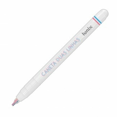CANETA DUAS LINHAS LUNIX TILIBRA - Tem de Tudo Papelaria