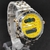 CITIZEN PROMASTER C220 PRATA/AMARELO PULSEIRA DE AÇO 55MM - A PROVA D ÁGUA 10ATM - comprar online