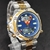 CITIZEN AQUALAND C500 PRATA/DOURADO E AZUL 41MM - A PROVA DÁGUA 10ATM
