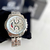 CASIO EDIFICE EF-558 PRATA FUNDO BRANCO 44MM - A PROVA DÁGUA 10ATM