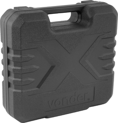 Parafusadeira/furadeira com impacto a bateria, 12 V, carregador bivolt automático, jogo com 17 peças, PFV 012I, VONDER na internet