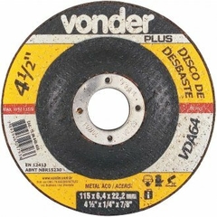 DISCO DESBASTE 115,0X6,4X22,23VDA64 VDPL