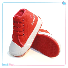 JUANI • Botita Roja - Small Foot - Calzado Infantil