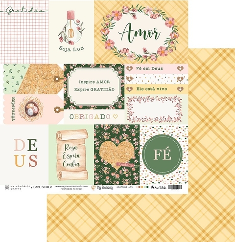 Kit de Folhas - 10 Unidades - My Blessing - MMCMB2 - 03