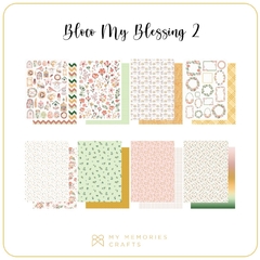 2 Unidades - Bloco A4 - Coleção  My Blessing - My Memories Crafts -  MMCMB2-08