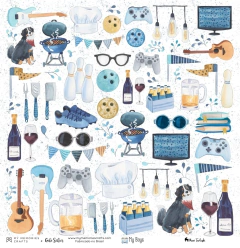 Kit de Folhas - 10 Unidades - Coleção My Boys - MMCMBO-02 - comprar online