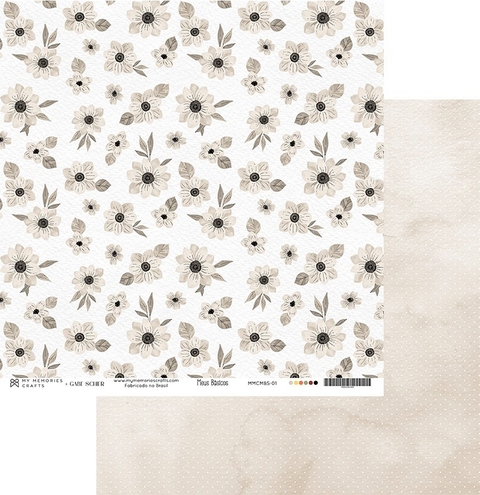 Kit de Folhas - 10 unidades - Meus Básicos - My Memories Crafts - MMCMBS-01