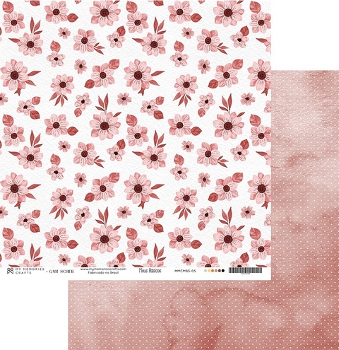 Kit de Folhas - 10 unidades - Meus Básicos - My Memories Crafts - MMCMBS-05