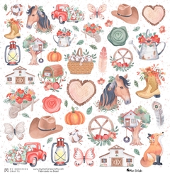 Kit de Folhas - 10 Unidades - Coleção My Country Life - MMCMCL-01 - comprar online