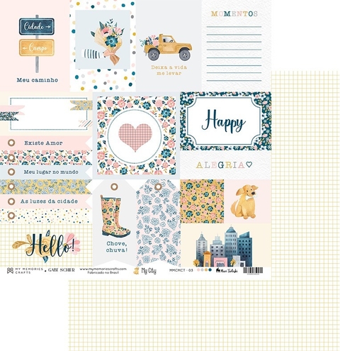 Kit de Folhas - 10 Unidades - My City - MMCMCT-03