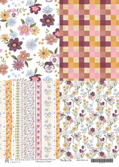 5 unidades - Papel Vegetal A4 - Coleção Meu Dia a Dia - MMCMDD-10 - comprar online