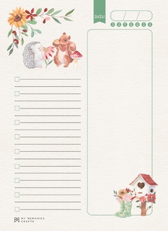 Miolo Permanente - My Memories Crafts - My Garden - MMCMG-08 - KIT COM 2