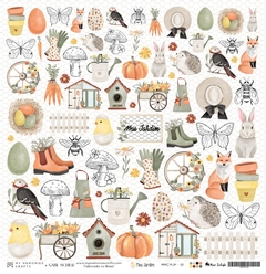 Kit de Folhas - 10 unidades - Meu Jardim - My Memories Crafts - MMCMJM-01 - comprar online