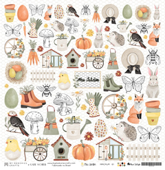 Kit de Folhas - 30 unidades - Meu Jardim - My Memories Crafts - MMCMJM-01 - comprar online