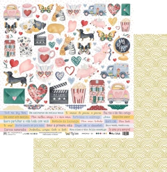 Kit de Folhas - 10 Unidades - Coleção My Love - MMCMLV-01