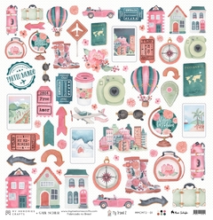 Kit de Folhas - 10 unidades - My Travel - My Memories Crafts - MMCMT2-01 - comprar online
