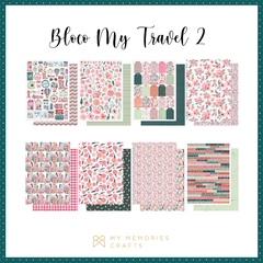 3 Unidades - Bloco A4 - Coleção My Travel - My Memories Crafts - MMCMT2-08 - comprar online