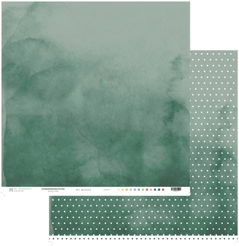 Kit de Folhas - 10 unidades - Coleção My Basics - Verde Oliva - MMCMB- 11