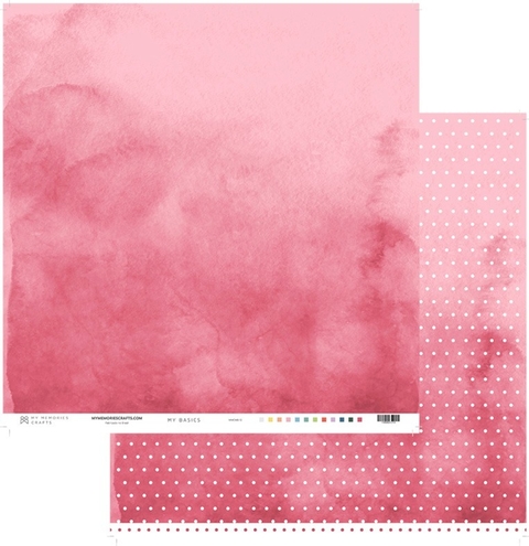 Kit de Folhas - 10 unidades - Coleção My Basics - Marsala - MMCMB- 12