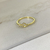 Anillo Heart gold