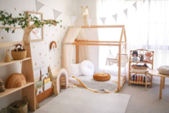 Cama casita barnizada - comprar online