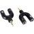 Adaptador P2 4C X 2J2 Estéreo Níquel ADAP0066 Preto Storm - PCT / 10 - comprar online