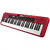 TECLADO MUSICAL CASIOTONE BASICO DIGITAL VERMELHO MODELO CT-S200RDC2-BR - comprar online