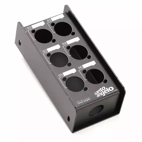 CAIXA DE INTERLIGACAO DE 6 CONECTORES EM ACO MOD MEDUSA BSMED6 EPOX (EAN 7899028808322)