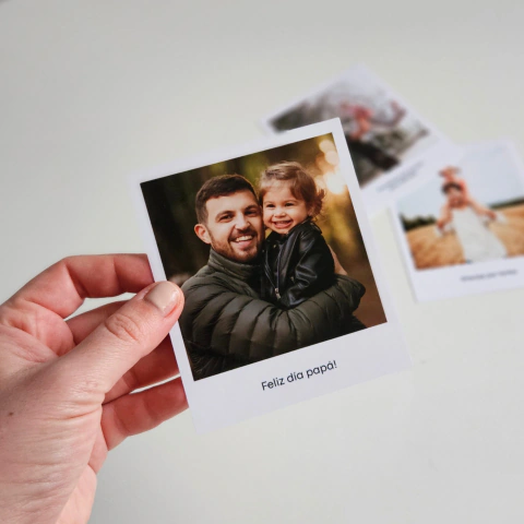 Polaroids Clásicas Personalizadas para Papá - Con o sin Imán
