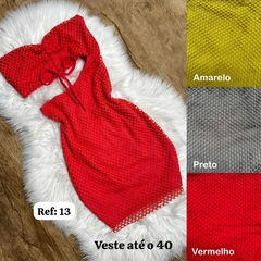 Vestido Tela - Adna Conceito®️
