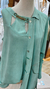 Conjunto talle 4 (verde aqua) - Nancy