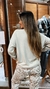 Sweater Tres Corazones (tiza) - comprar online