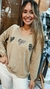 Sweater Tres Corazones (camel) en internet